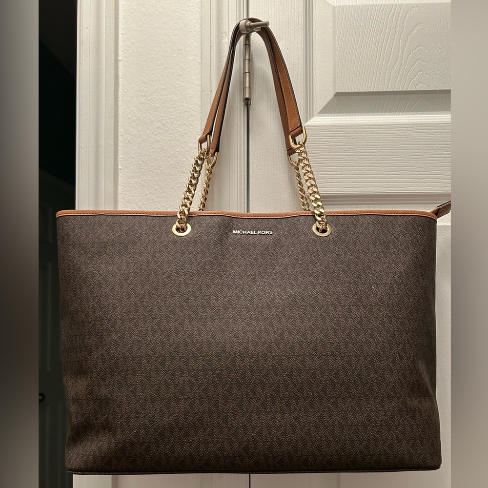 Brown Michael Kors Travel Bag